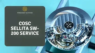 Sellita SW-200 Service ETA 2824