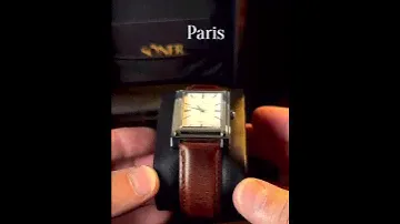Wrist Watch: Nostalgia Paris - Maybe the most interesting tank watch today?