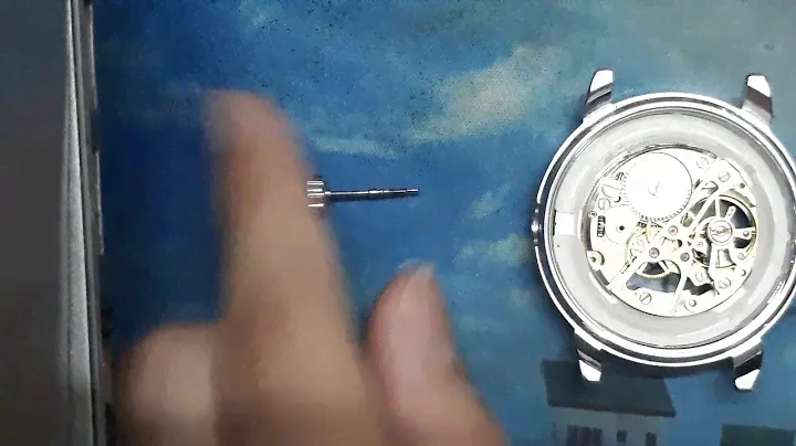 How to open the crown(stem) of a chinese standard movement watch.