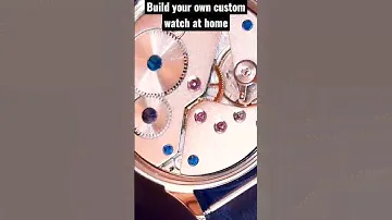 Build your own custom hand-winding watch at home with Unitas 6497 clone ST36