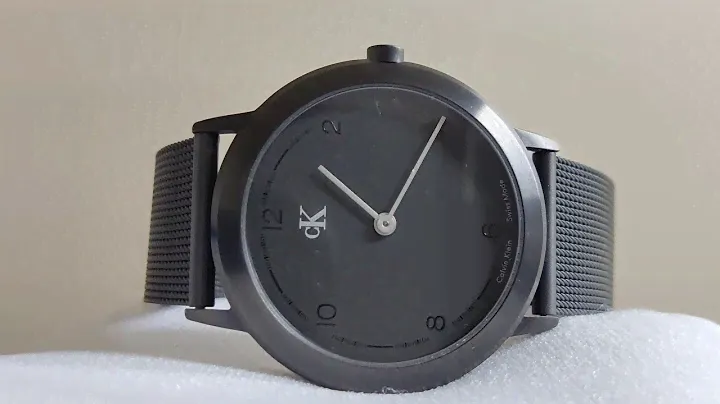 RELÓGIO CALVIN KLEIN - K3413 - MÁQUINA ETA 901.005 SWISS - REVISÃO E TROCA DE CÍRCUITO