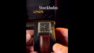 Wrist Watch: Nostalgia Stockholm - Maybe the most interesting tank watch today?