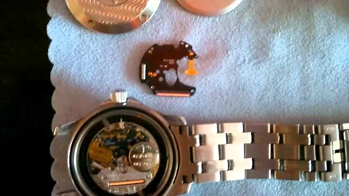 Omega Seamaster 300M with Cal.1538 (ETA 255.461).electronic module from the ETA 255.563