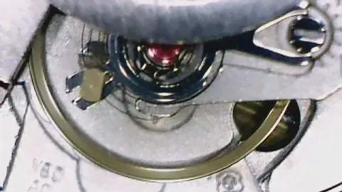 ETA 2892 Balance with balance spring in action