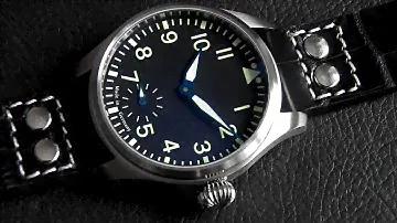 Tourby Watches Big Pilot DD3c - A2 Top - Swiss Made ETA Unitas 6498-2