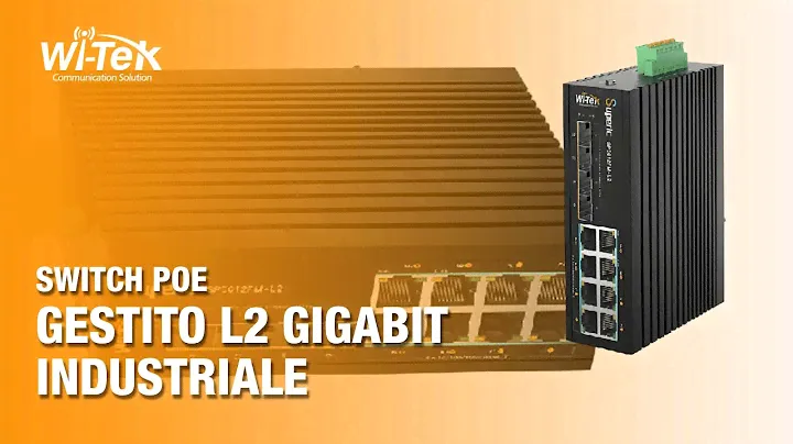 Switch PoE gestito L2 Gigabit industriale | By Demes