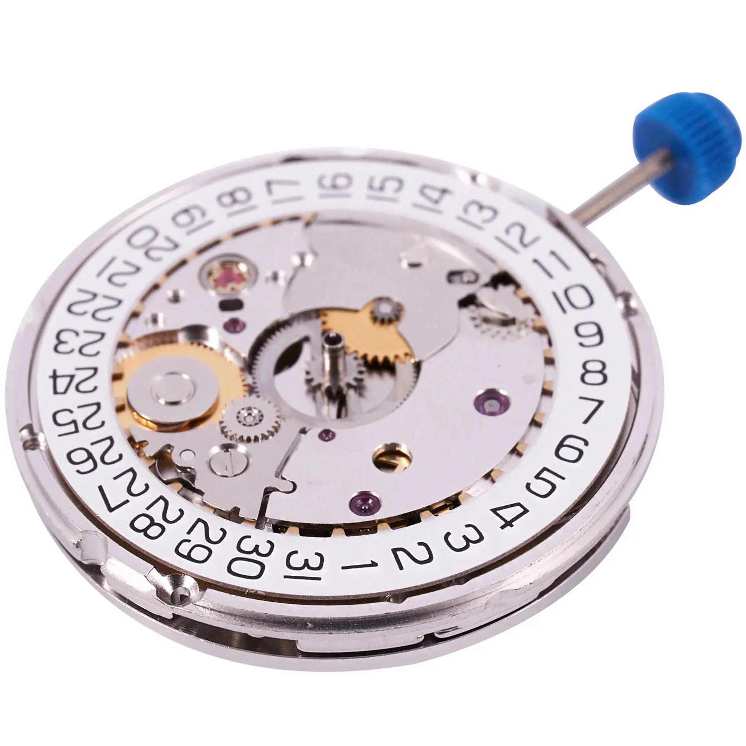 совместим с ETA 2824-2 SELLITA SW200 White 3H Механический механизм часов-0