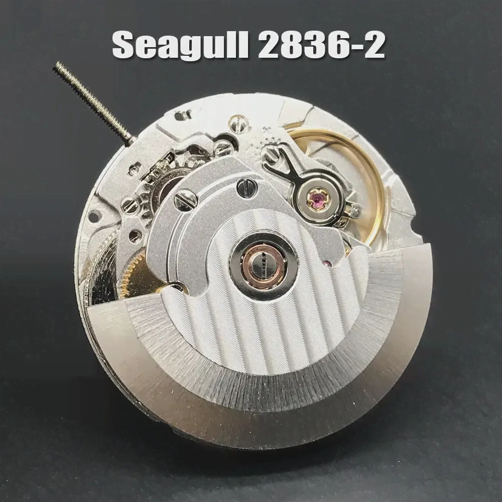 Автоматический механический часовой механизм Seagull 2836-2, отображение дня / даты, Eta 2836, Замена деталей Часовщика из Тяньцзиня-0