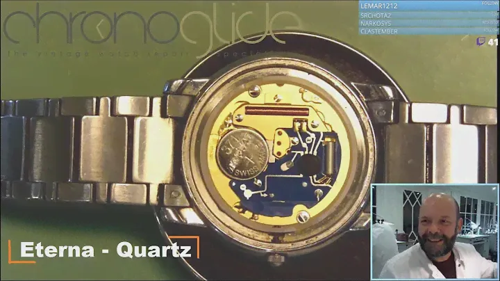 Eterna watch repair - Cool Quartz!