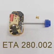 Швейцарский оригинальный ETA 280.002 Механизм Кварцевый механизм с двумя ручками 280002 Детали часового механизма часовщика