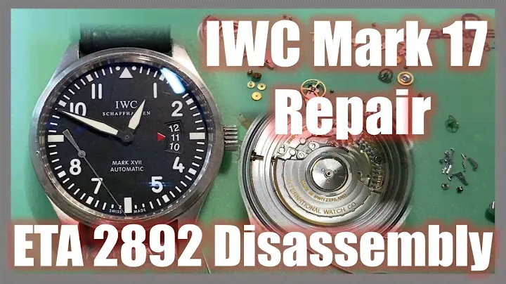 IWC Mark17 repair and disassembly (ETA 2892 servicing)