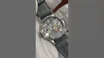 Tourby Watches: Big Pilot Anniversary Old Radium 45 Premium Rhodium ETA Unitas 6498-1