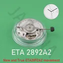 Часовой механизм ETA 2892A2, часовой механизм без украшения, аксессуары для часов, новый оригинальный механический механизм, 2892 (art.: 3920c1c37e331)