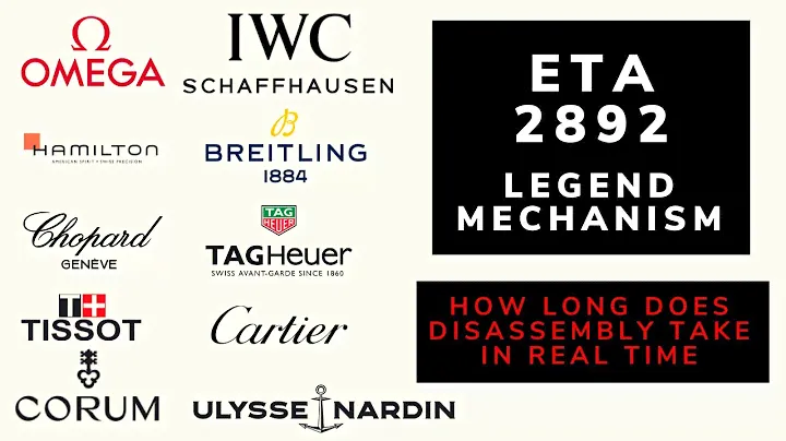 Living legend ETA 2892 * we bust the myth*  expensive watch is a long and complicated service