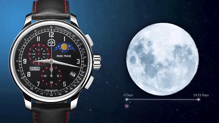 ETA G10962EO PWD Moonphase swiss quartz