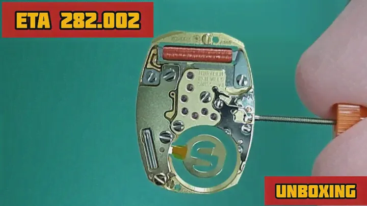ETA 282.002 Swiss Quartz Watch Movement Unboxing | SolimBD