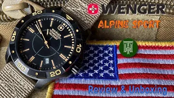 Wenger Alpine 100m Sport Watch - Review & Unboxing (79150 / ETA 805.112)