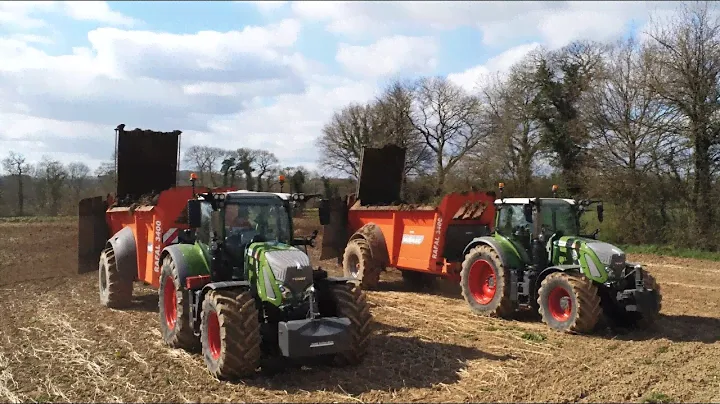 2x FENDT 700 Design Line😍 | Epandage de fumier | ETA Des-Prés