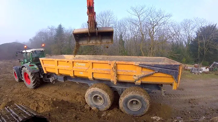 [GoPro] ETA Clément I Terrasement 2017 I 2x Fendt + Chevance & Fastrac I Hitachi