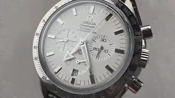 Omega Speedmaster Broad Arrow White Gold 3652.30.31 Omega Watch Review
