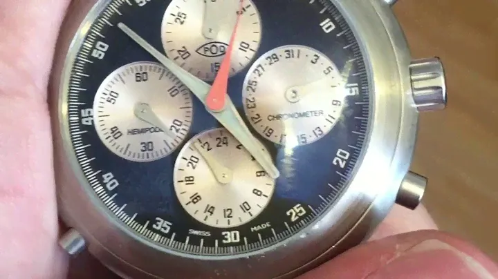 Conclusion: Ikepod Valjoux 7750 Automatic Chronograph Service and Repair
