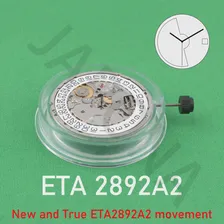Часовой механизм ETA 2892A2, часовой механизм без украшения, аксессуары для часов, новый оригинальный механический механизм, 2892 (art.: 3920c1c37e331)