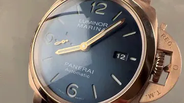Panerai Luminor Marina Sole Blu Goldtech PAM 1112 Panerai Watch Review